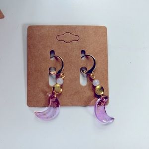 Moon earrings